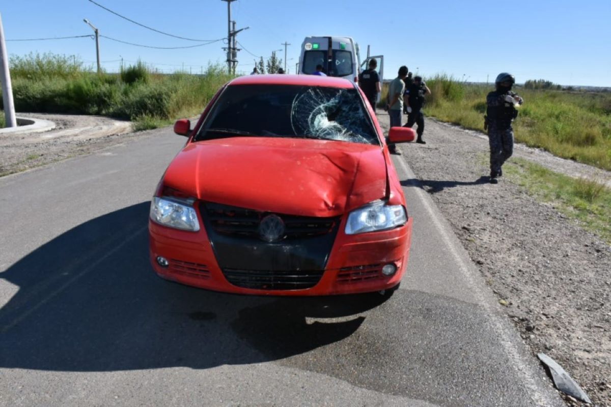 El Fiscal Maza estuvo en el lugar del accidente donde murió el periodista Carlos Hughes