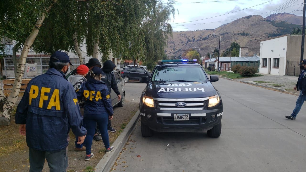 En Esquel la Policía Federal secuestró más de dos kilos y medio de cocaína (Policía Federal)