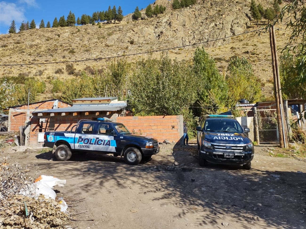 La Policía Federal detuvo a dos personas por venta de drogas en Esquel (Policía Federal)