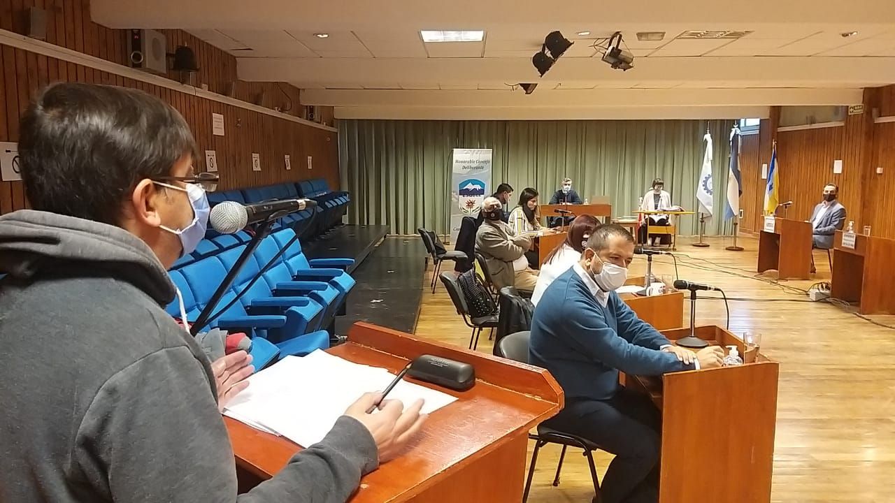 Jorge Naón presentó el proyecto de la regulación de Pauta Oficial en el Concejo