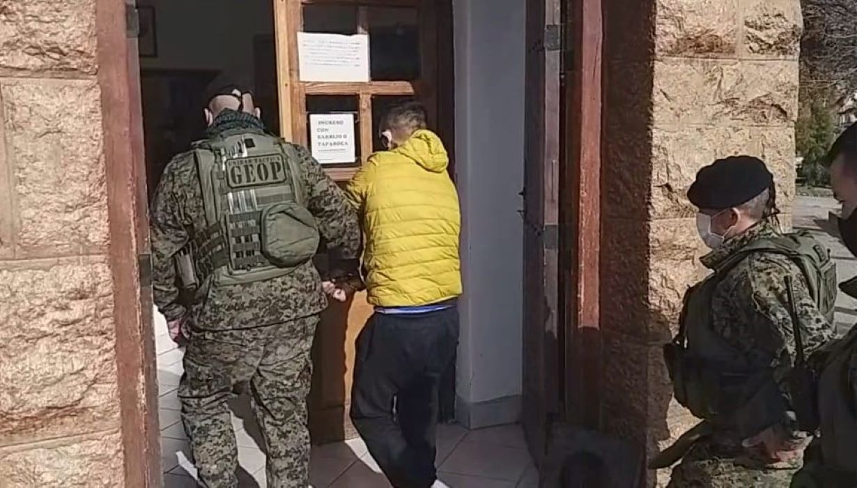 Mai Bustos fue trasladado a Trelew nuevamente