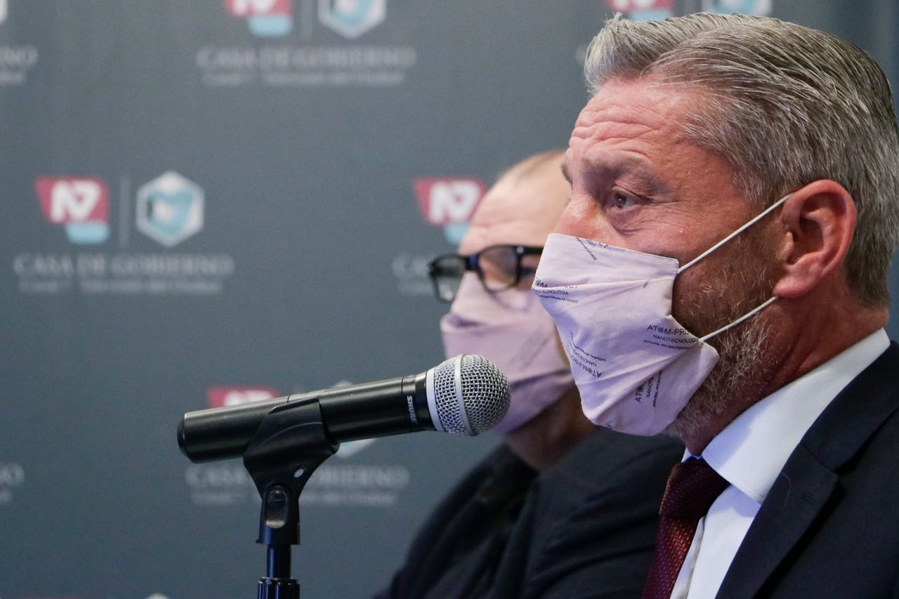 Arcioni dijo que trabaja para el pago del aguinaldo pero no habló de aumentos (Gobierno del Chubut)