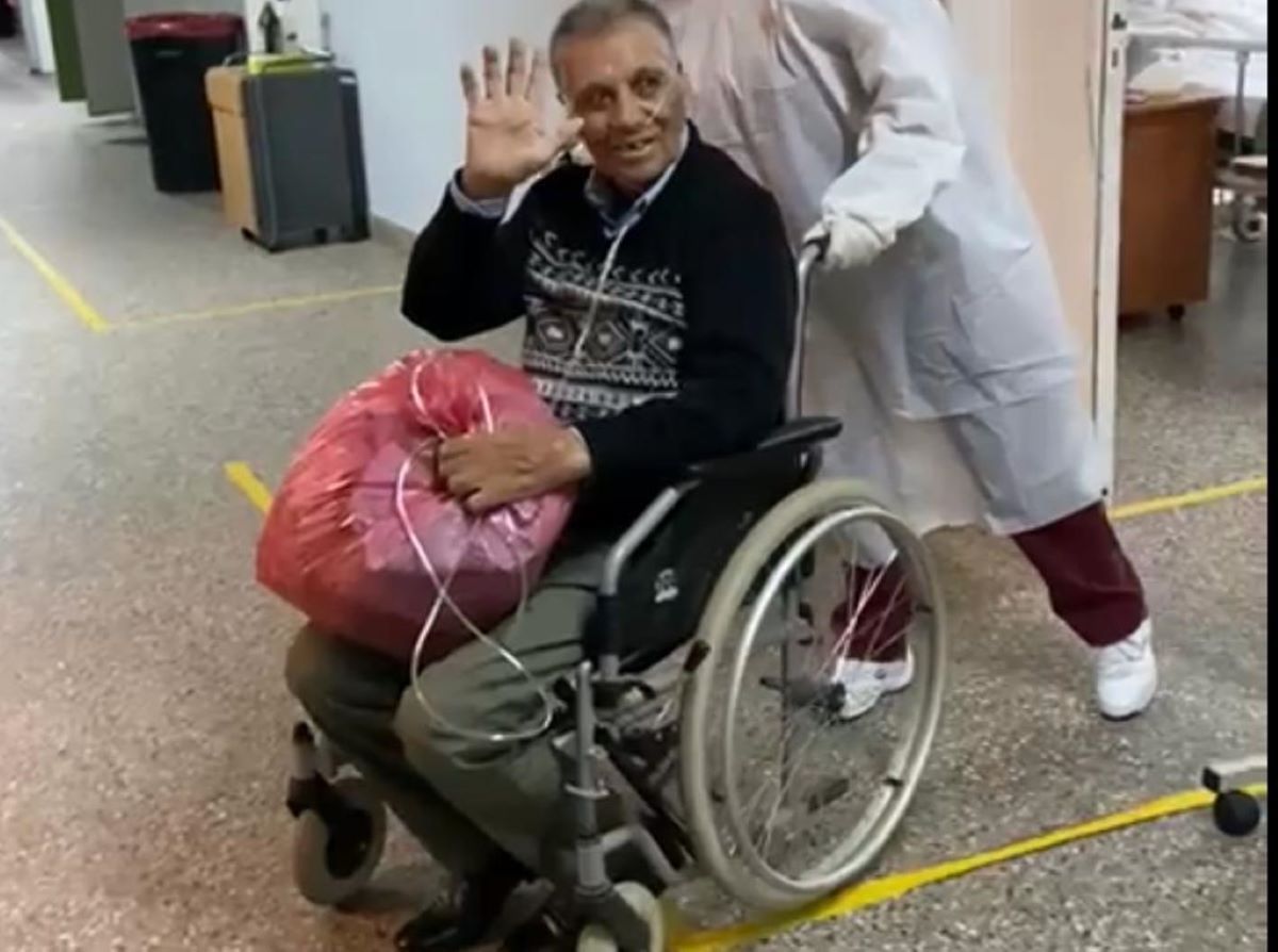 Esquibel recibe el alta de COVID