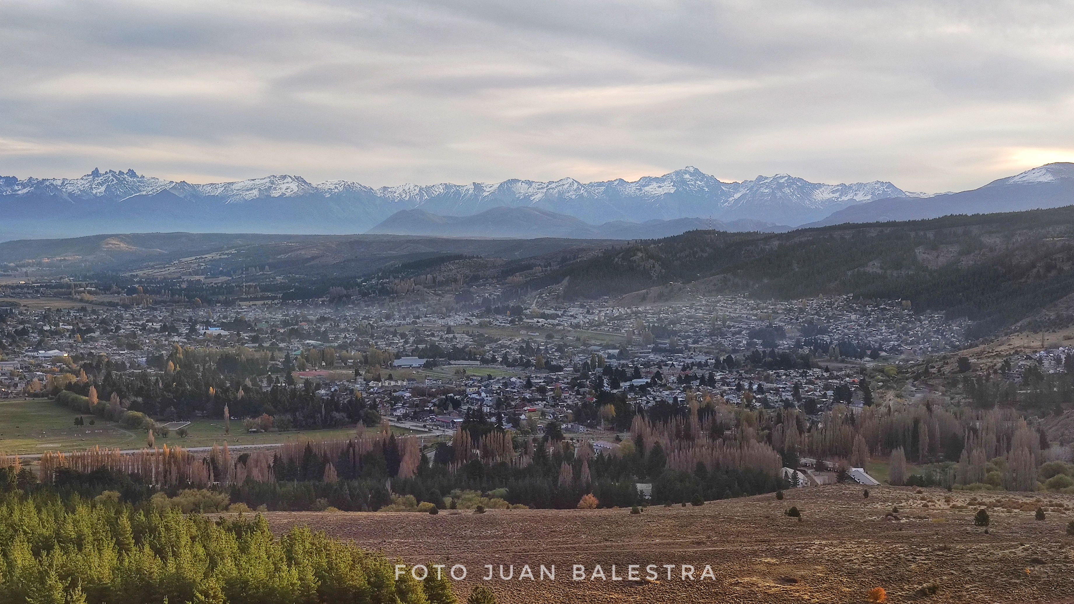 Esquel: El domingo amanece frío y luego sube la temperatura (Juan Balestra )
