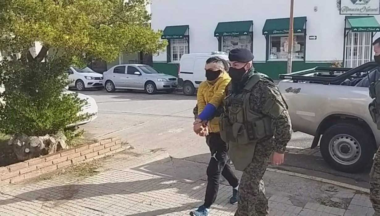 Mai Bustos fue trasladado a Trelew nuevamente