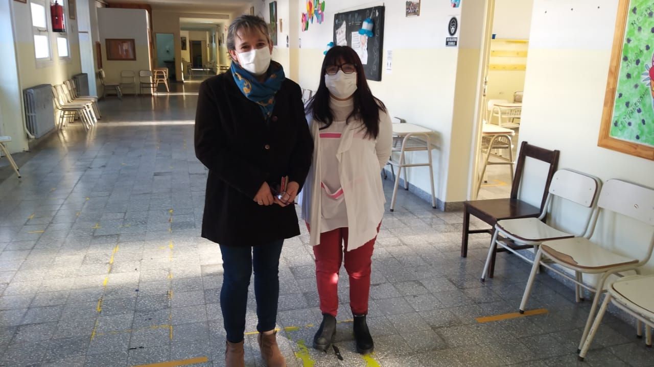 Directivas de la Escuela Nº 8 de Esquel se refirieron al regreso de las clases presenciales (EQS Notas)