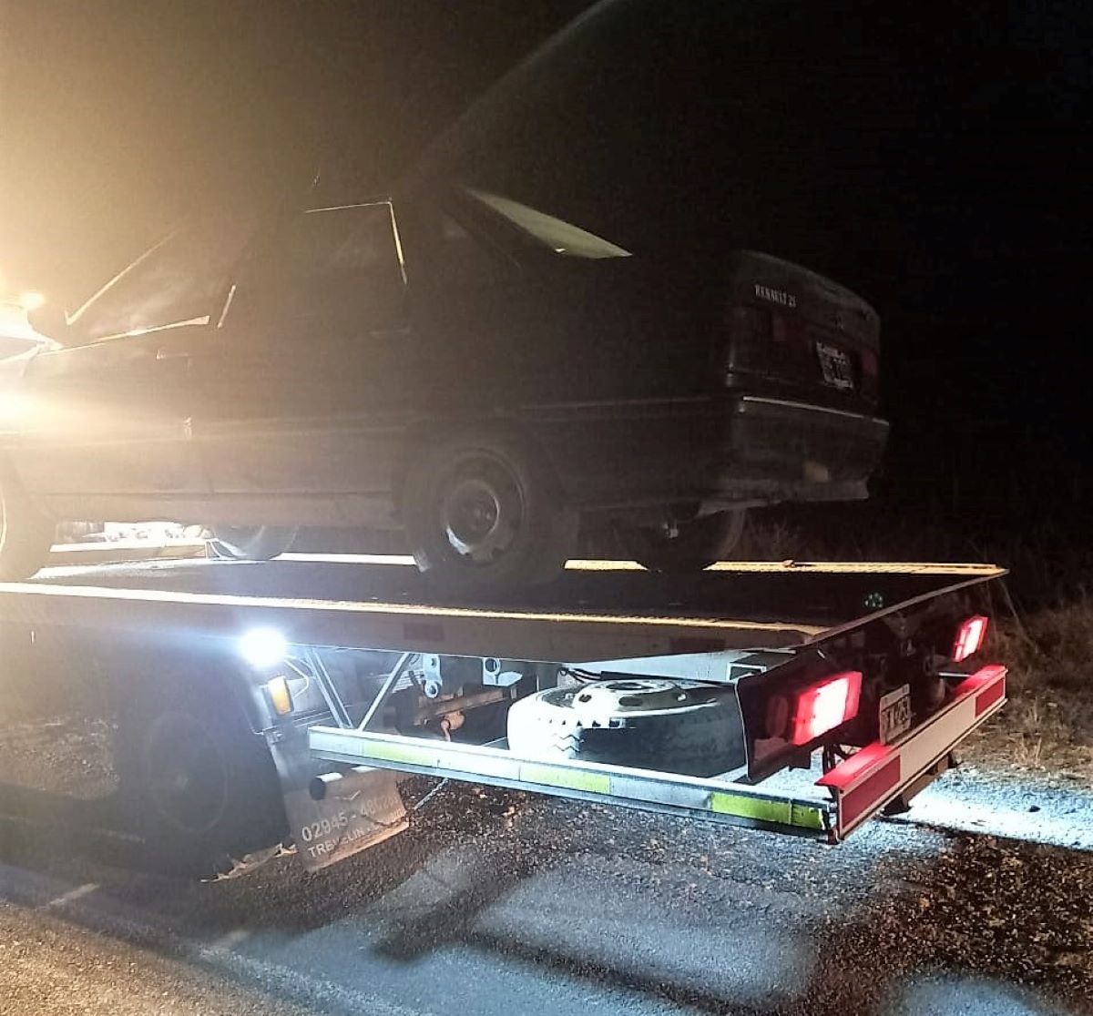 Circulaba en zig zag por la ruta y con 2.06 de alcohol en sangre