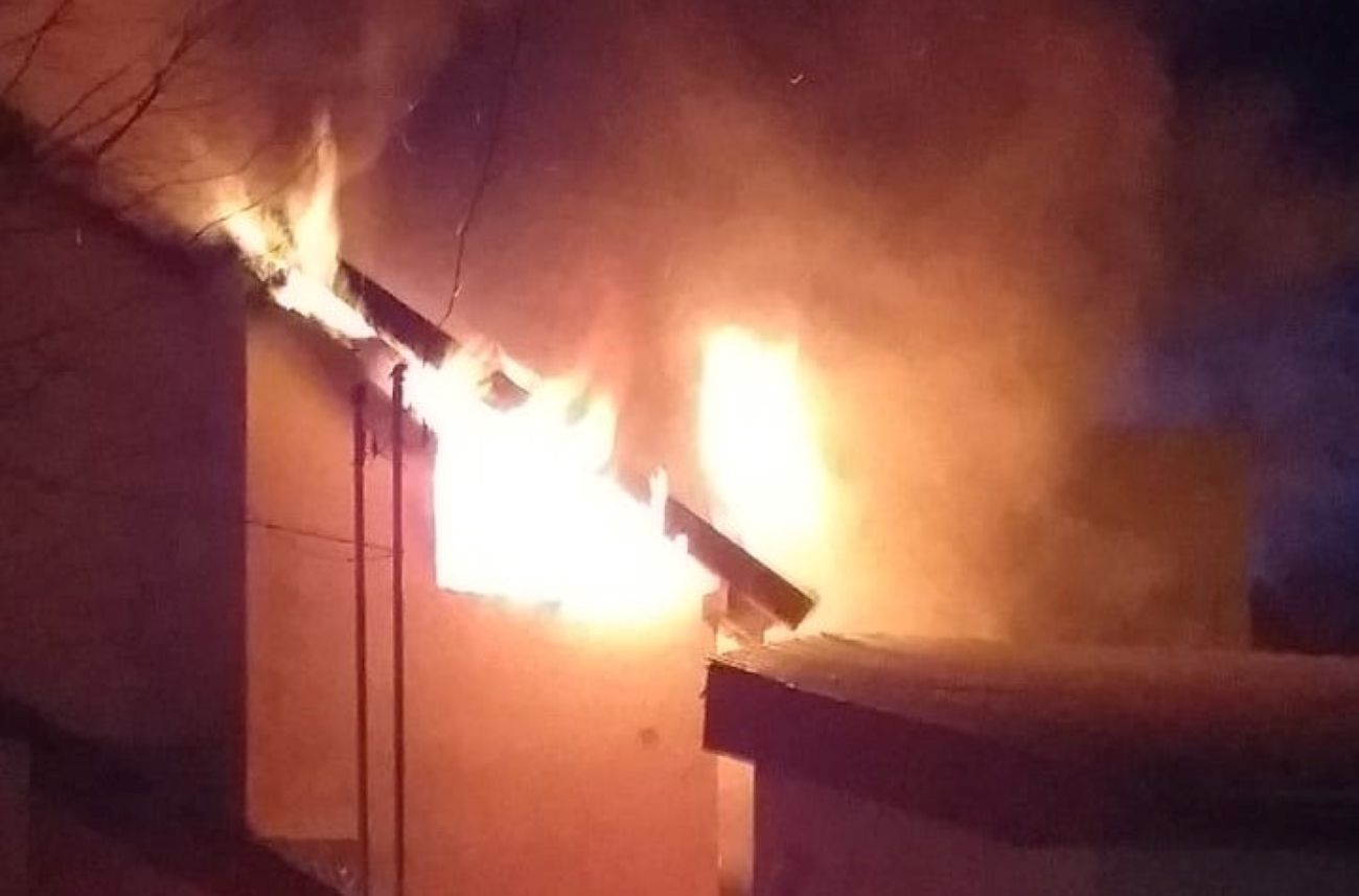 Se incendió una vivienda mientras su propietaria dormía (Cecilia Álvarez)
