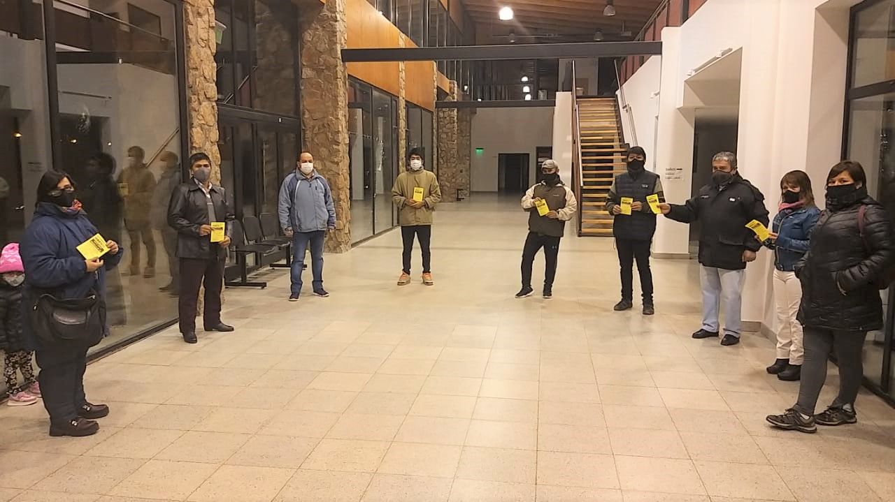 Lista amarilla 33 de Miguel Montesino presentó su propuesta para conducir el barrio Baden