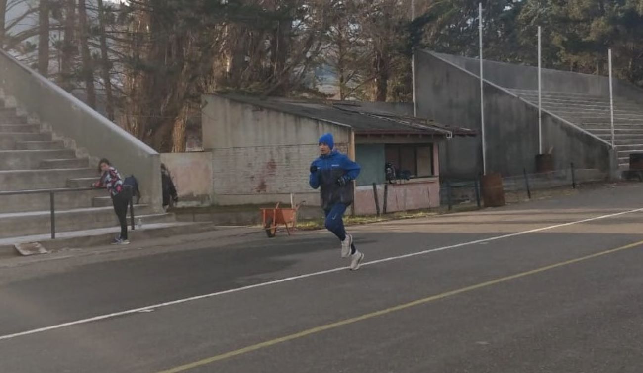 Coco Muñoz entrenó por última vez en Esquel antes de los juegos Olímpicos (EQS Notas)