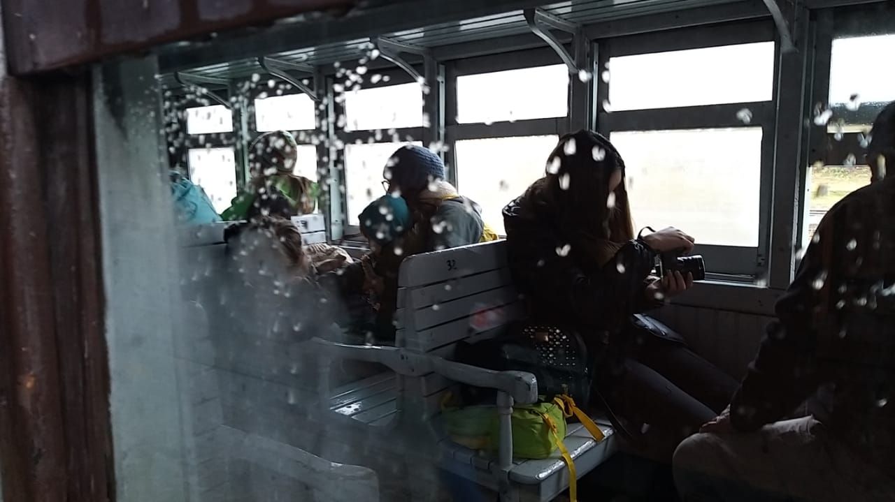 Con buena cantidad de pasajeros La Trochita retomó el viaje a Nahuelpan