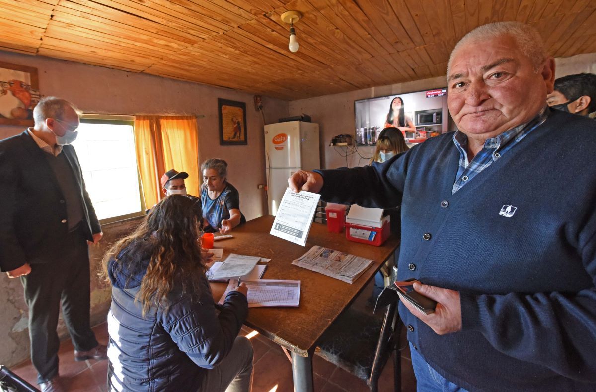 En Chubut ya vacunaron al 60% de la población mayor de 18 años
