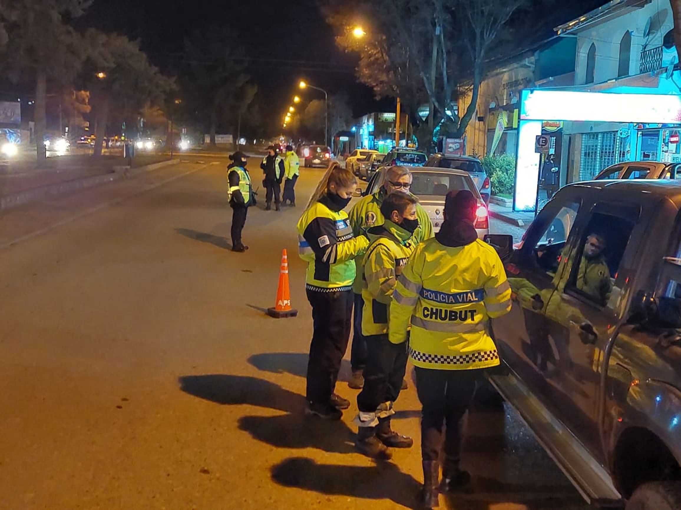 Controles: Detectaron once conductores alcoholizados en Esquel