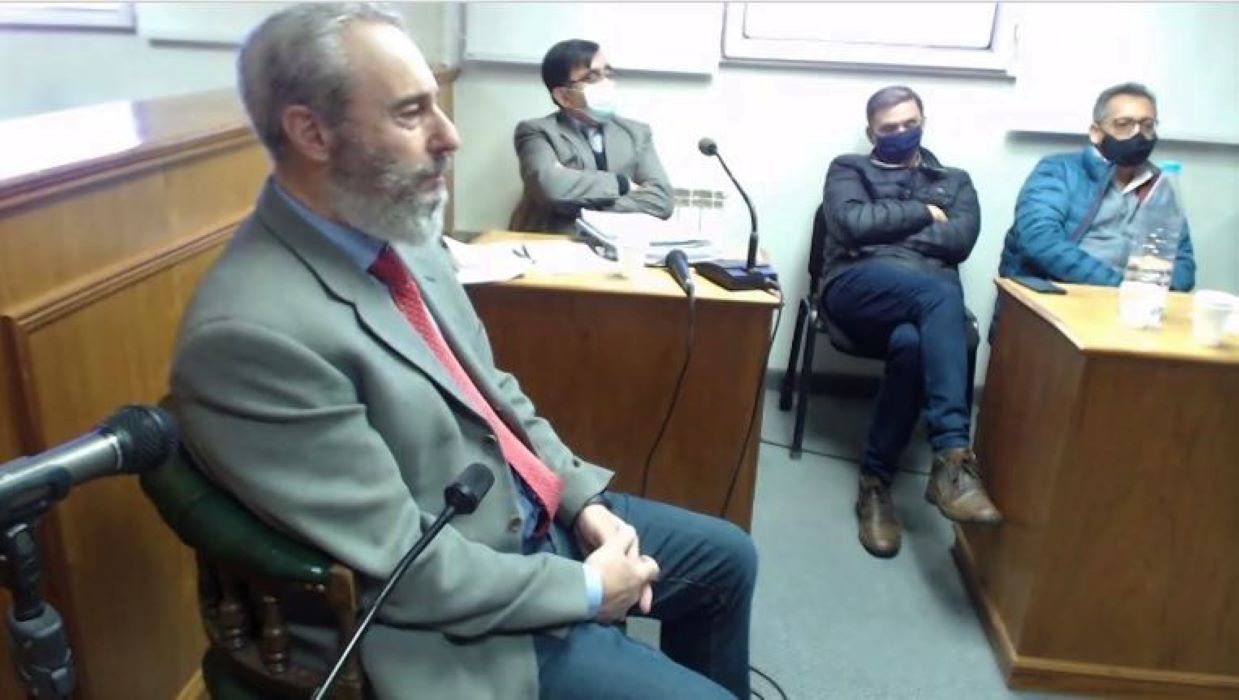Juicio contra ex policías y un escribano: declaró Mantegna
