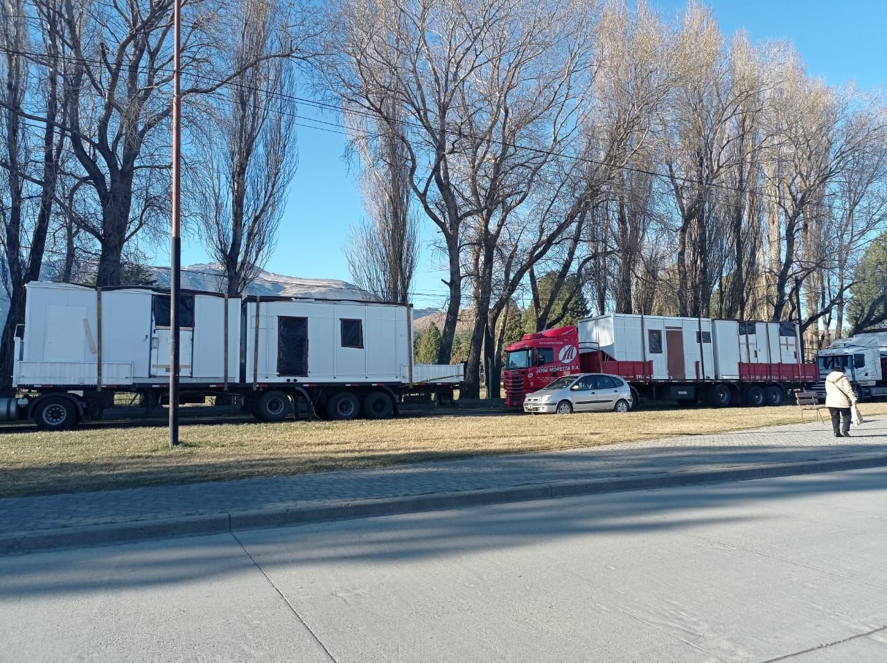 El hospital modular es exclusivo para internos de la cárcel de Esquel