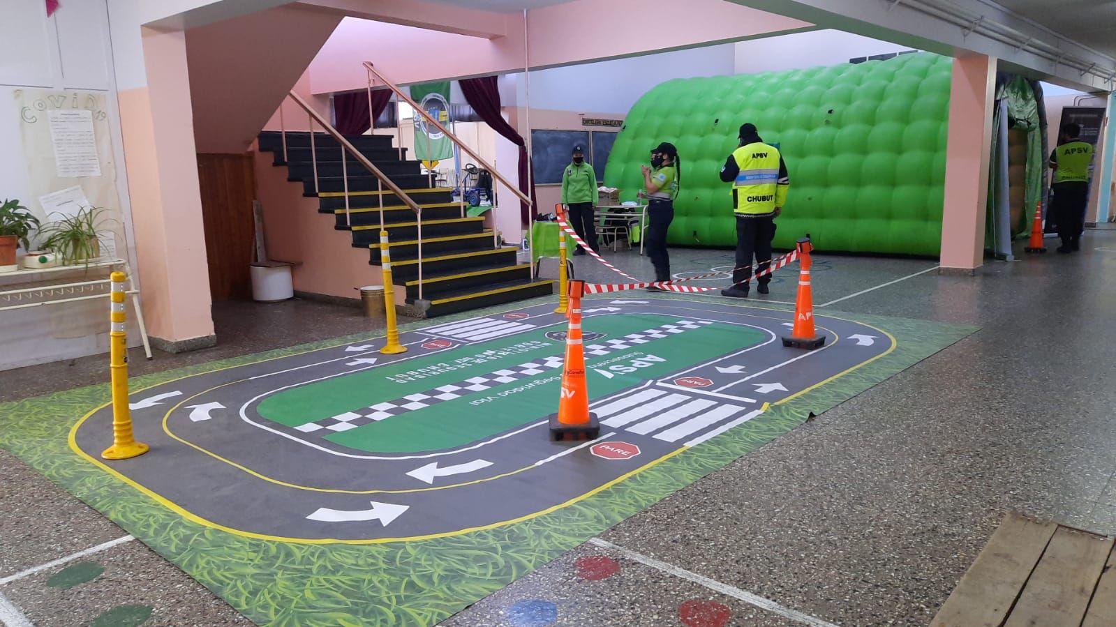 La Escuelita Vial "Lorenzo Rossi" estará este miércoles y jueves en Esquel
