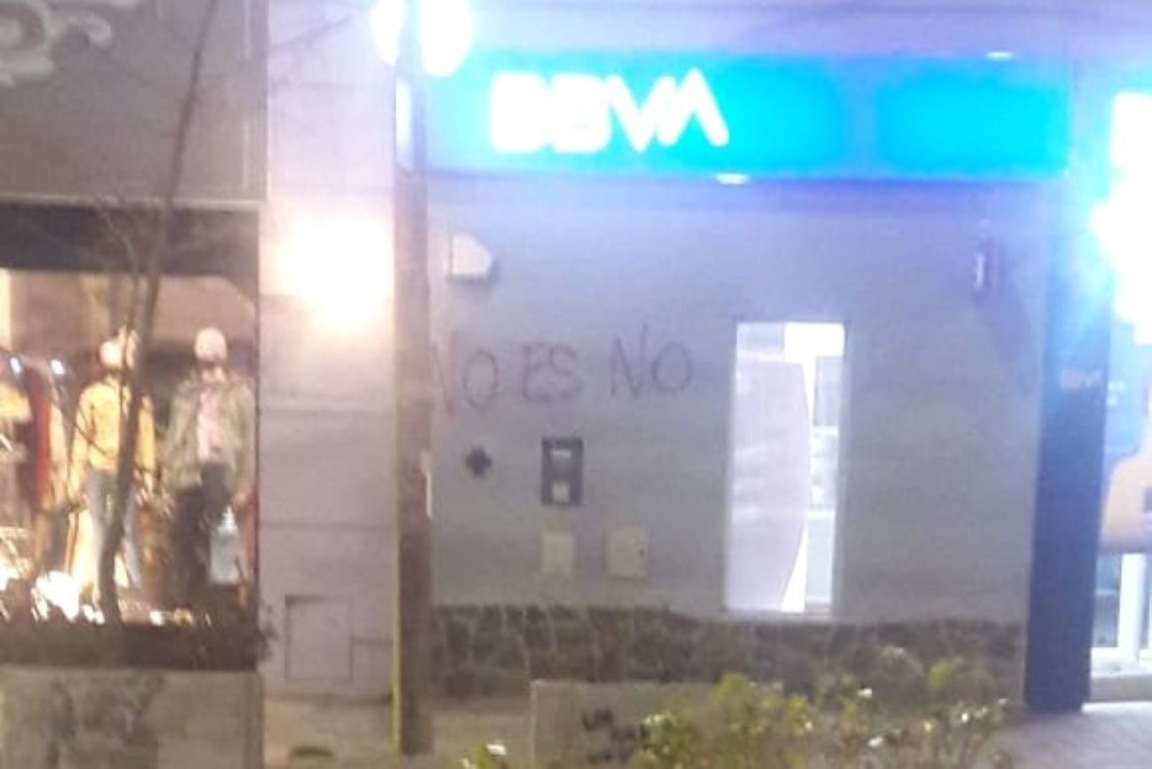 Inician investigación por las pintadas en la marcha del No a la Mina (EQS Notas)
