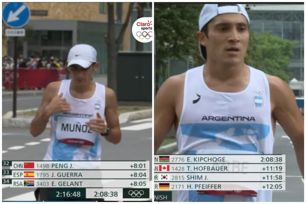 Orgullo! "Coco" Muñoz rompió el récord argentino en el puesto 31 ° y Joaquín Arbe fue 53 °