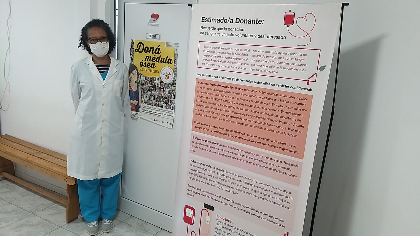 Convocan a donantes voluntarios para el Banco de Sangre del Hospital.