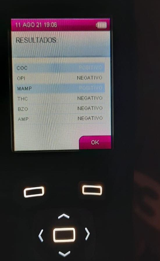 Un chofer de colectivo dio positivo de cocaína y metanfetaminas
