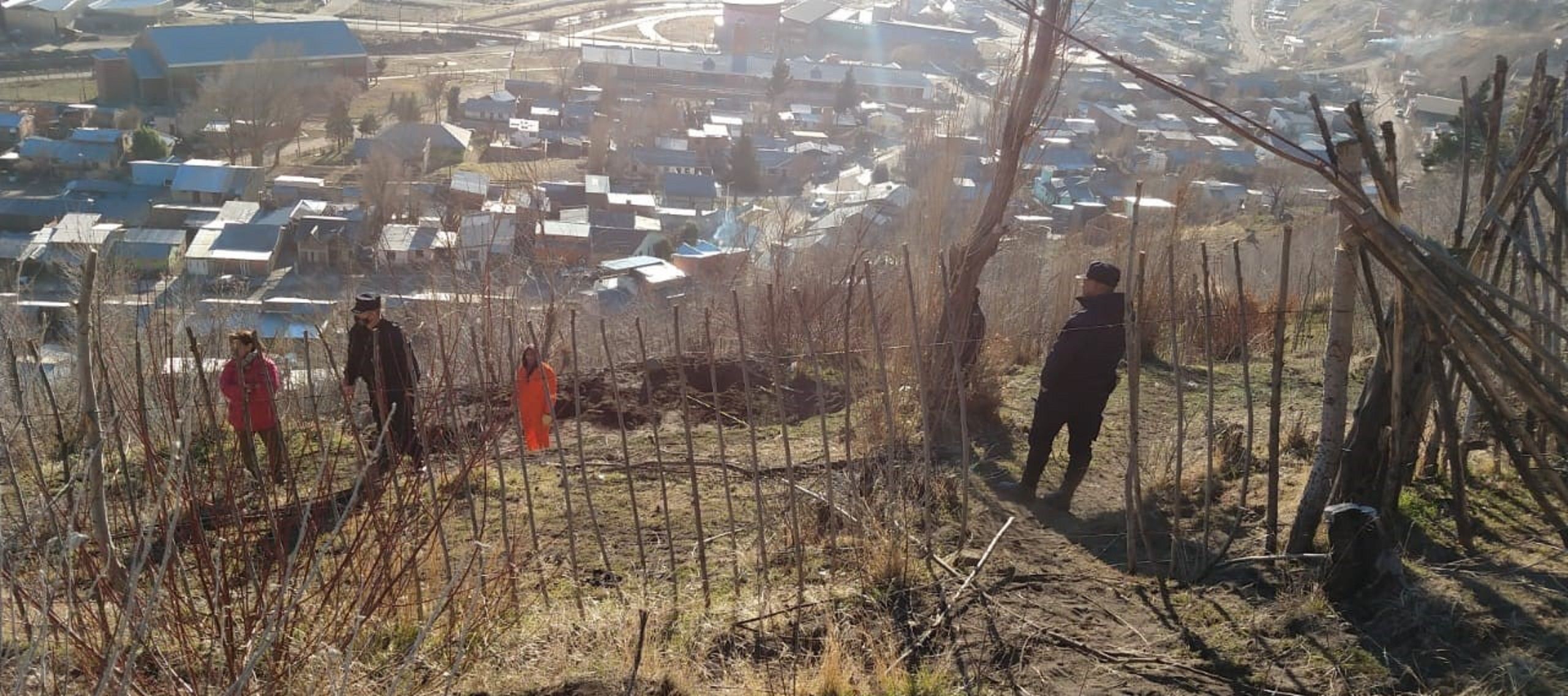 Funcionarios municipales desactivaron un intento de ocupación en el Badén I