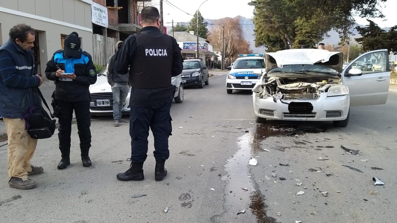 La conductora del Chevrolet Aveo fue hospitalizada