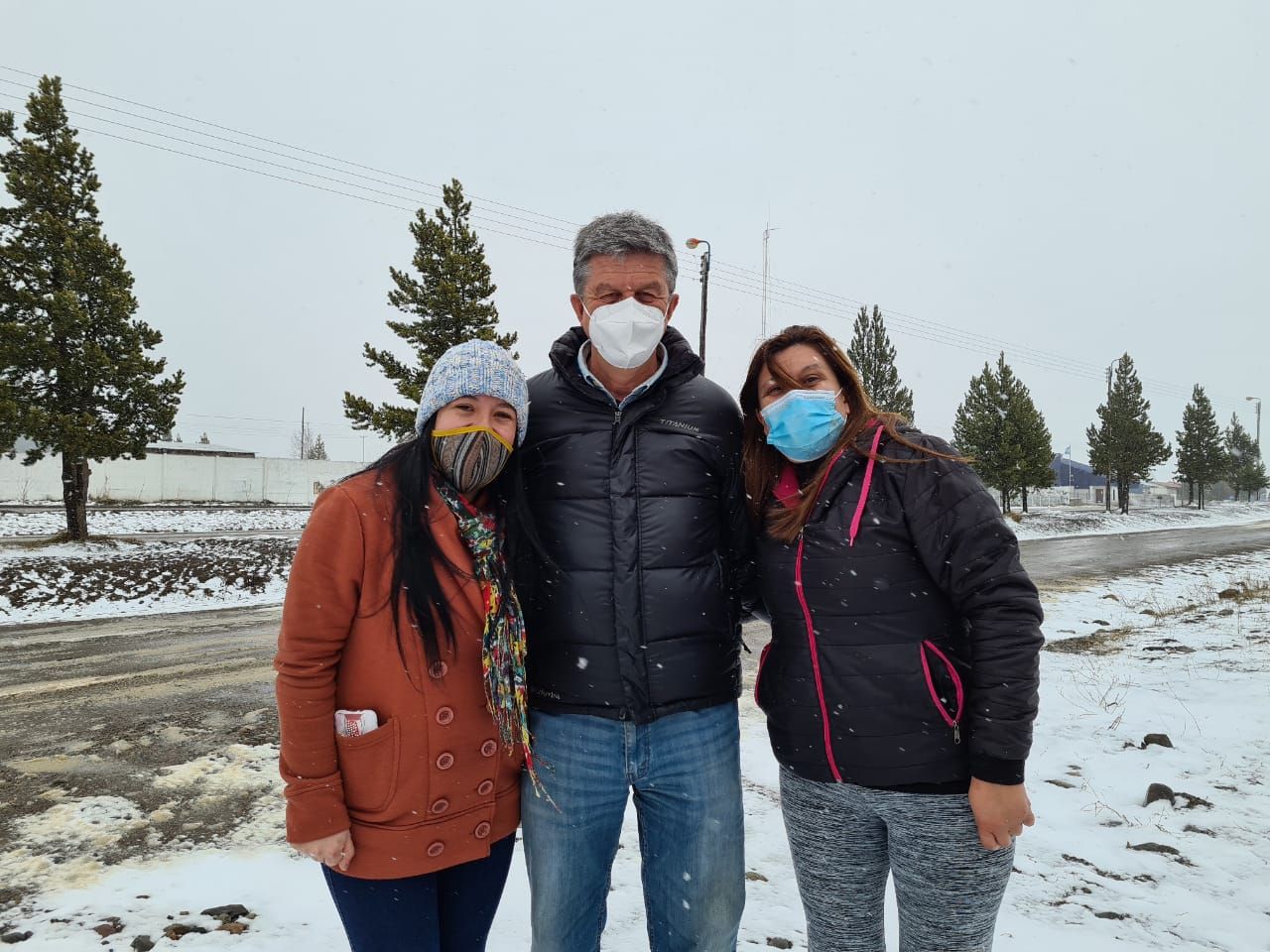 Menna apoyó a Tapia y Romero para presidir la Comuna de Aldea Beleiro