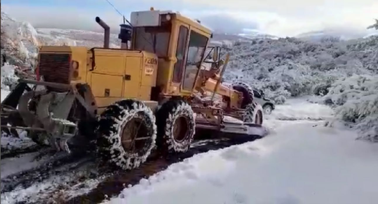 Trevelin: 20 cms más de nieve en las zonas altas de Lago Rosario y Sierra Colorada