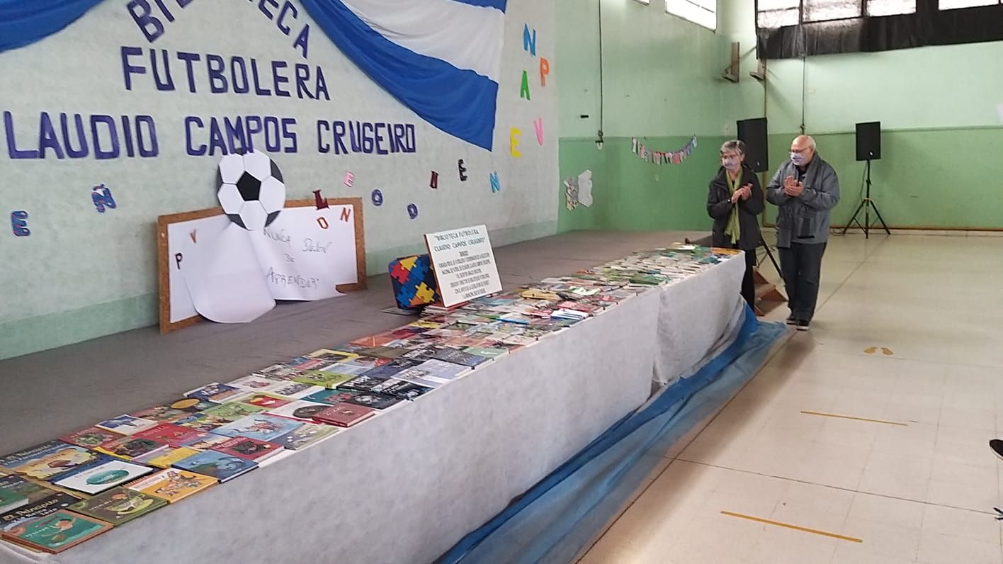 "Hoy se abre un camino en Chubut para poder generar otras bibliotecas futboleras"