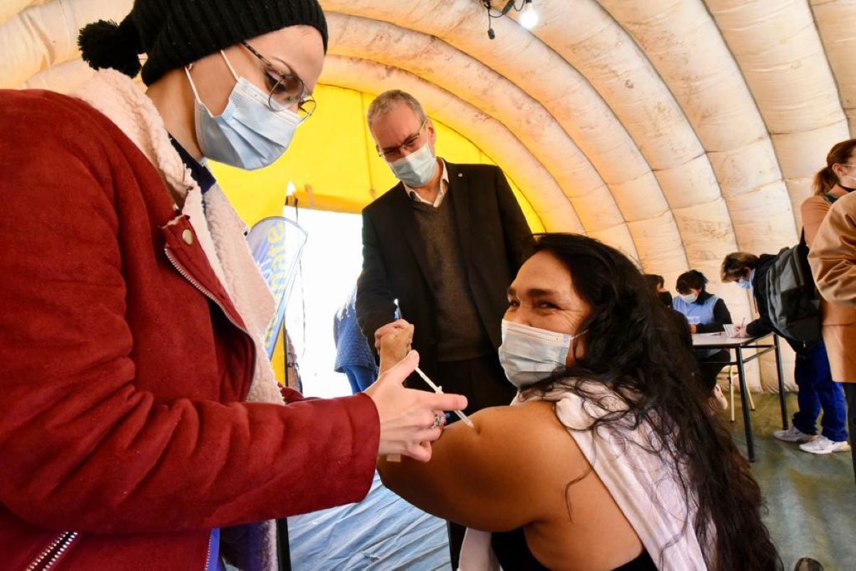 Más de 550.000 vacunas contra el Covid-19 fueron aplicadas en Chubut.