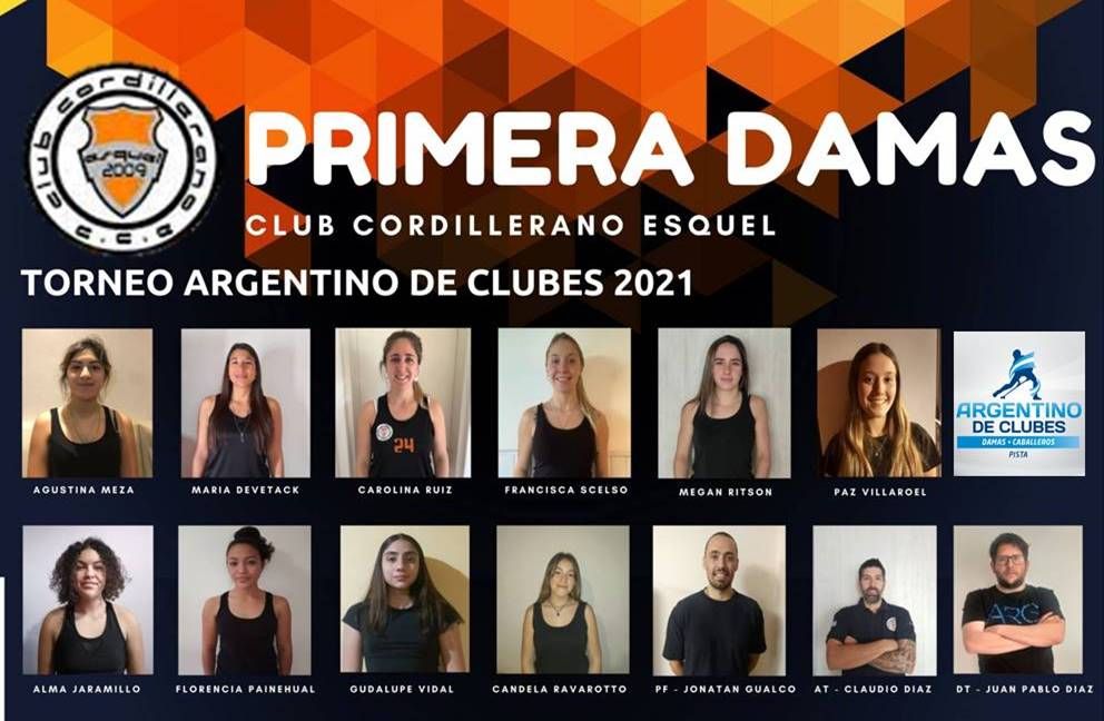 El plantel del Club Cordillerano que competirá en Santa Cruz.