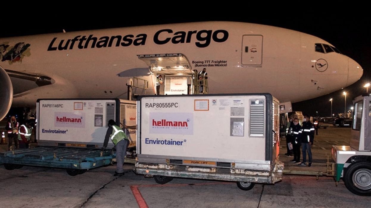Argentina recibió nuevas dosis de Sinopharm.