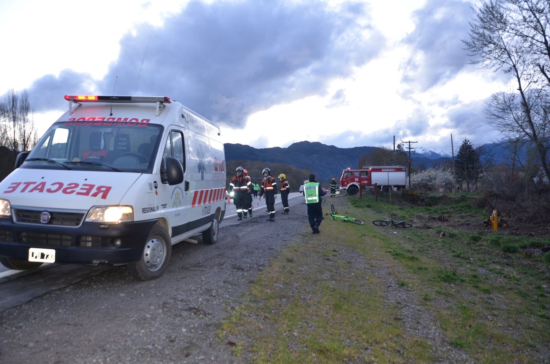 Un conductor en estado de ebriedad atropelló a una ciclista y huyó (Noticias de la Comarca)