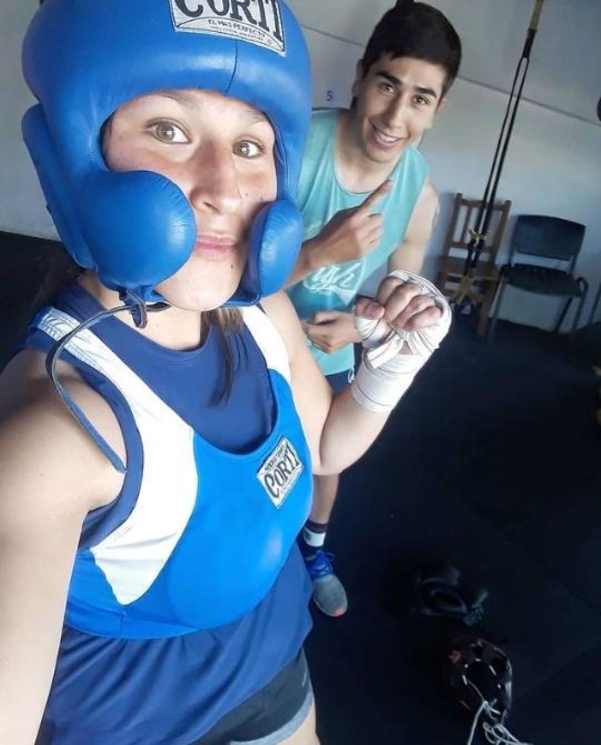 Paula Omad: boxeo con perfume de mujer.