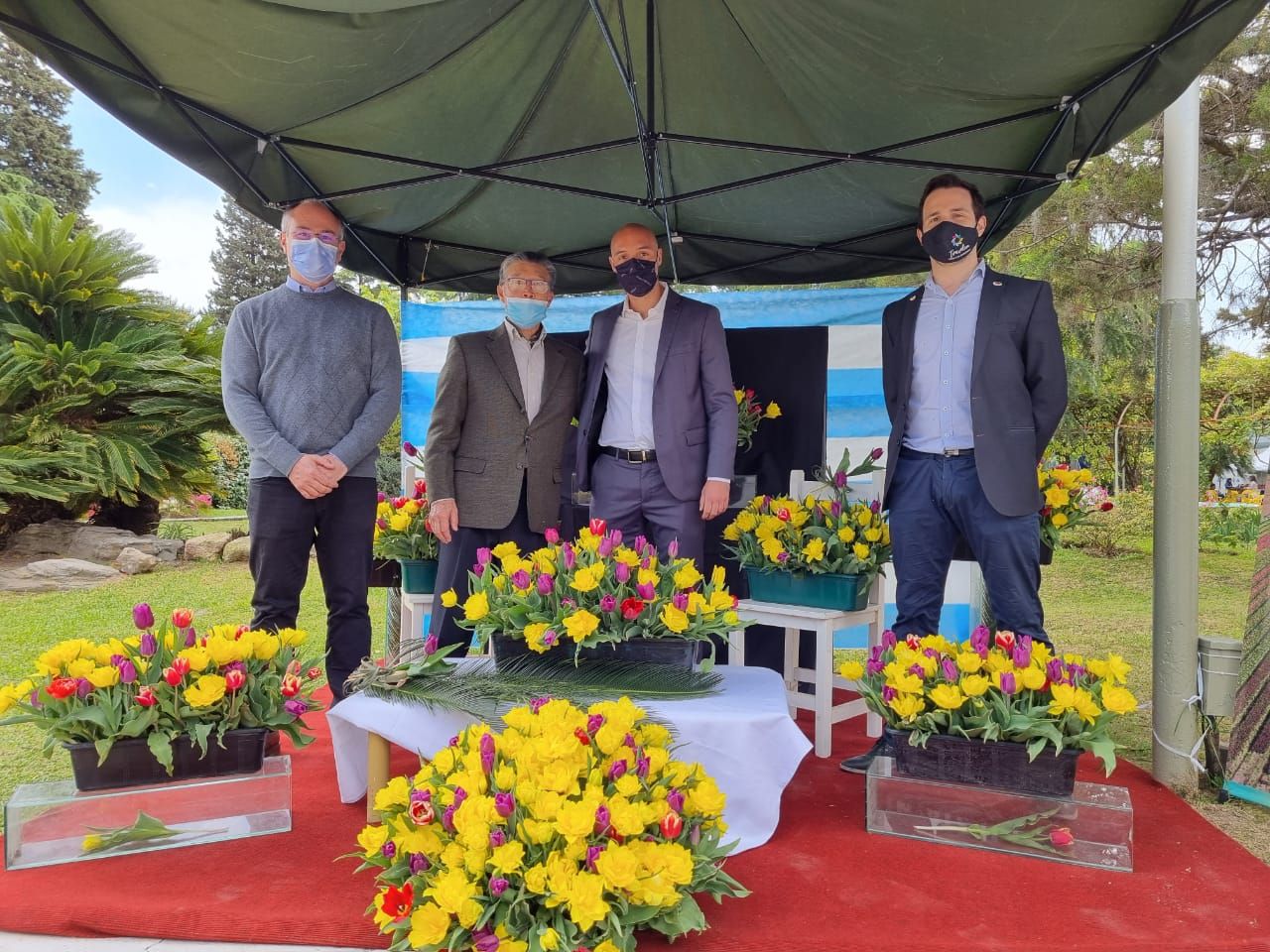Trevelin participa de la Fiesta de la Flor en Escobar.