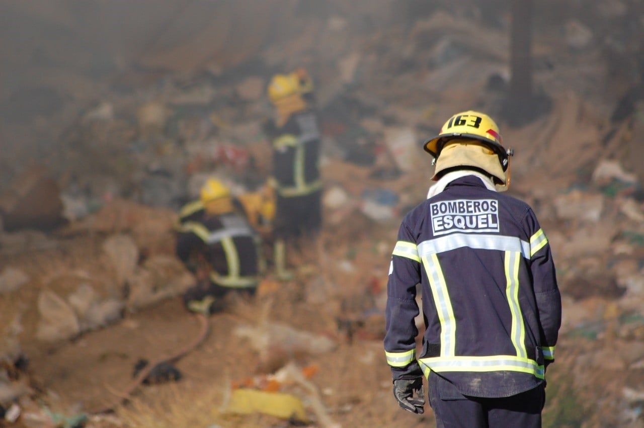 Cómo se preparan los Bomberos para afrontar un verano seco (Prensa Municipalidad de Esquel)