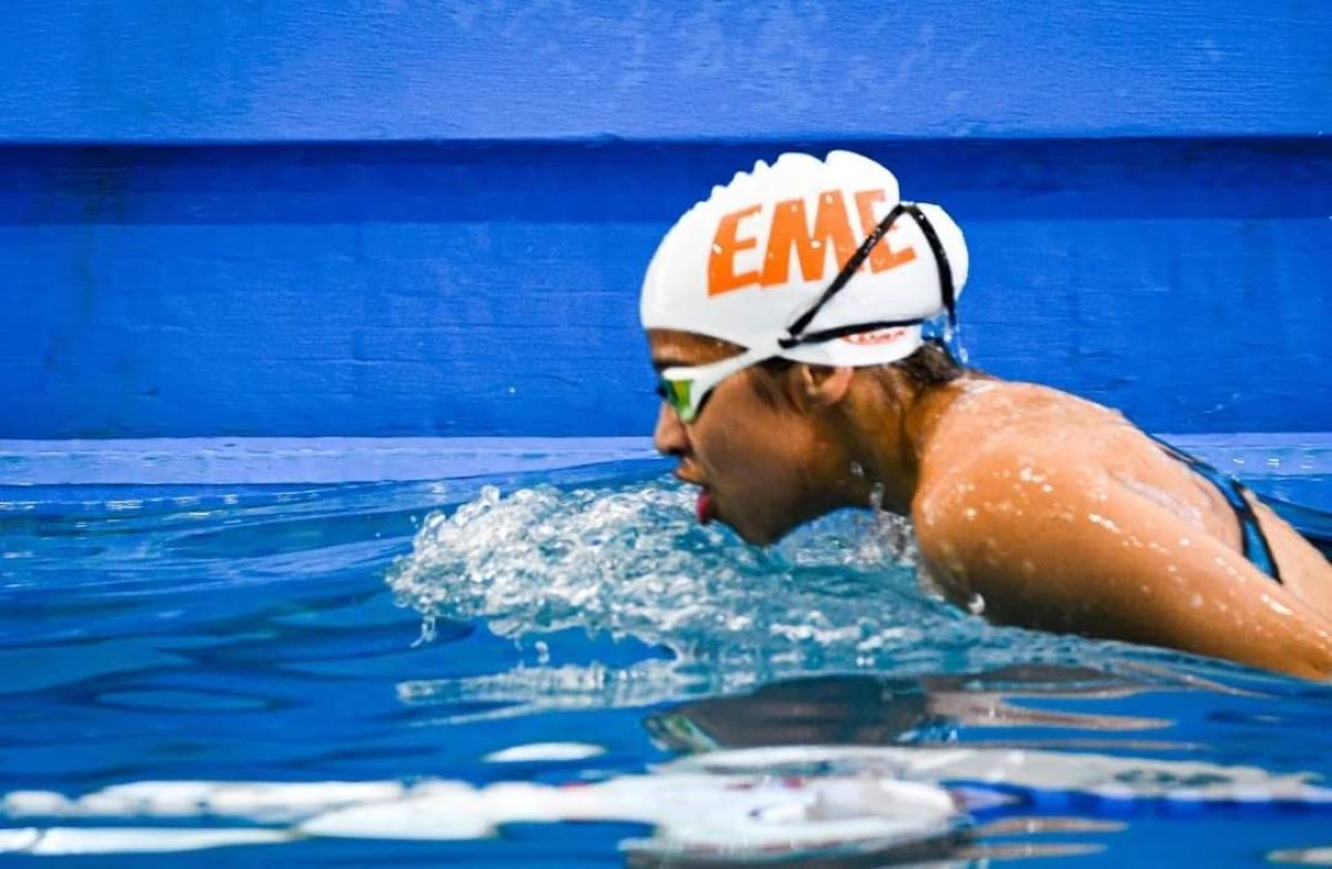 Las nadadoras Iara Roberts, Makena Duscher y Sofía Oliva seleccionadas para Araucanía