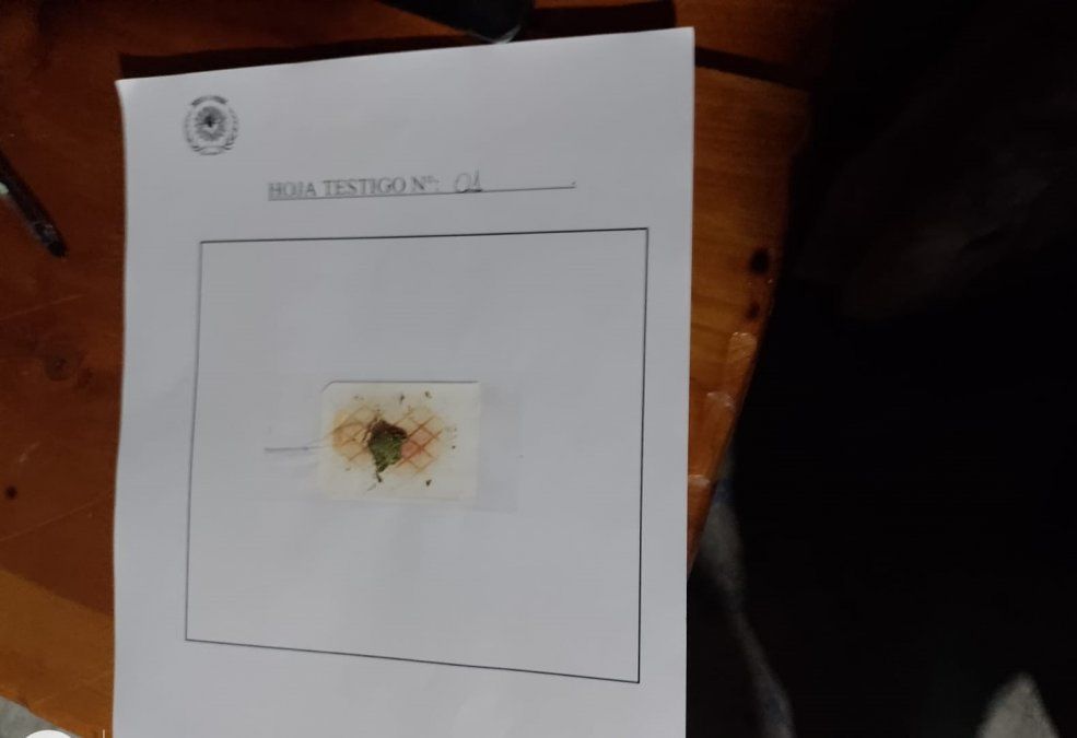 Secuestran un arma, cartuchos de bala y marihuana en un allanamiento