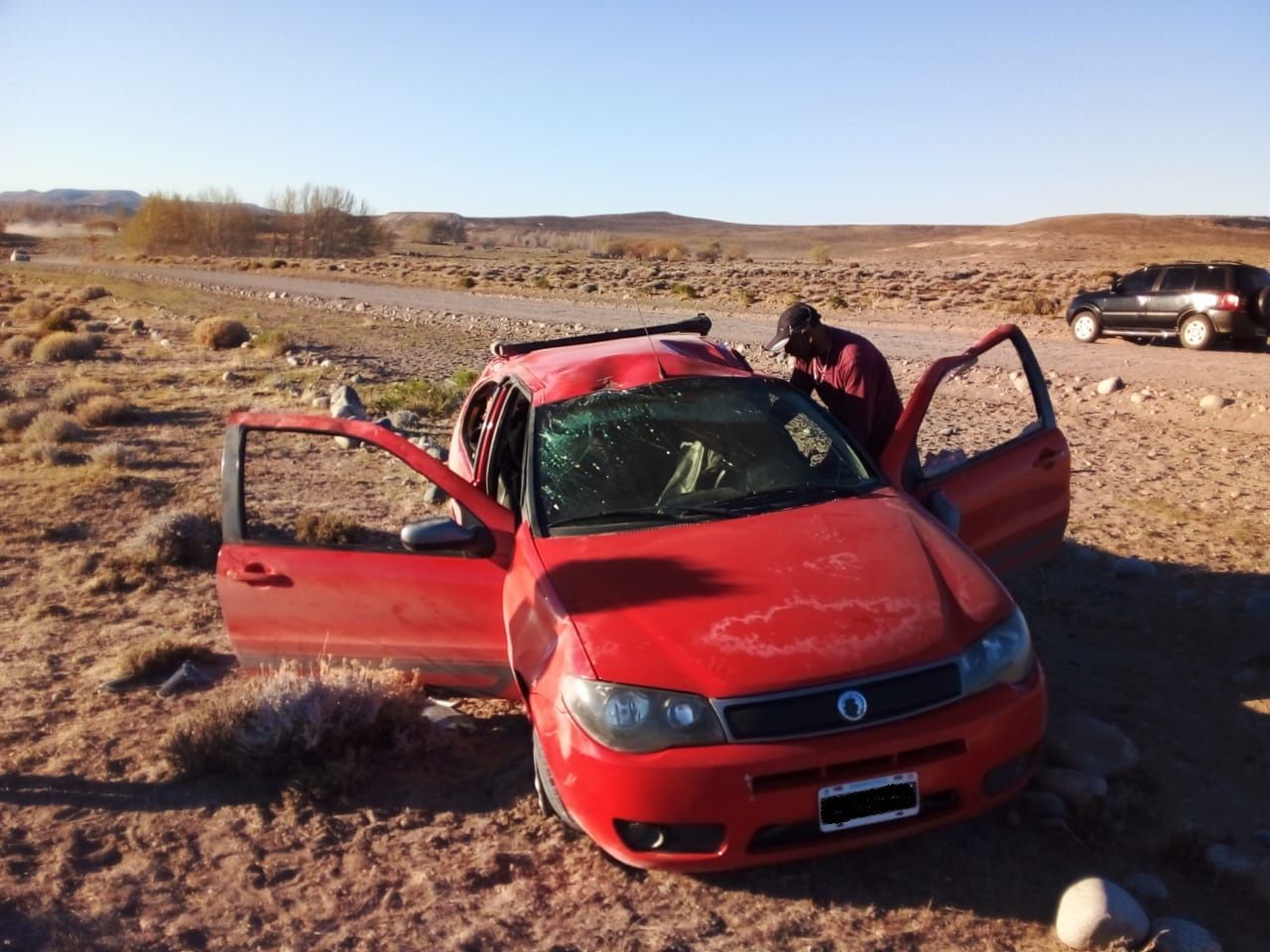 Accidente de tránsito dejó a dos personas lesionadas