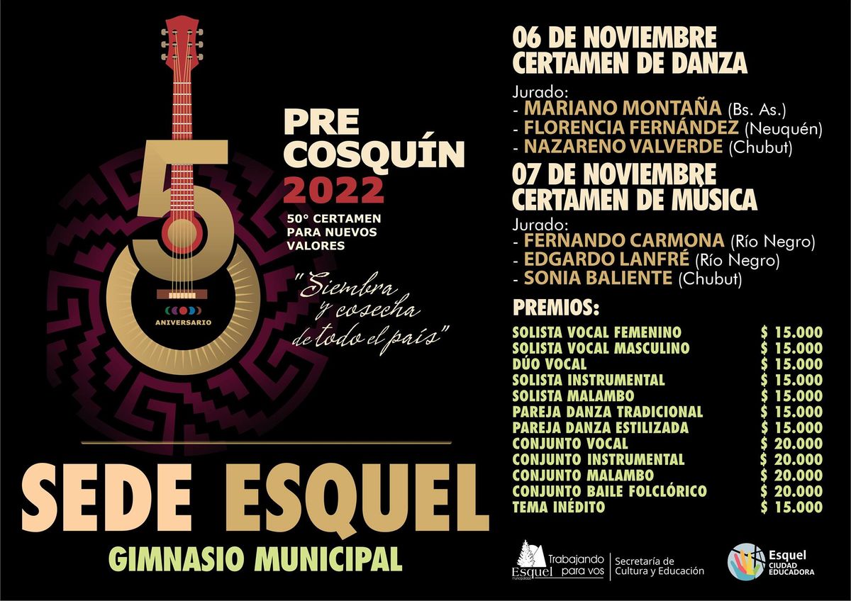 Pre Cosquín: Últimas semanas para inscribirse