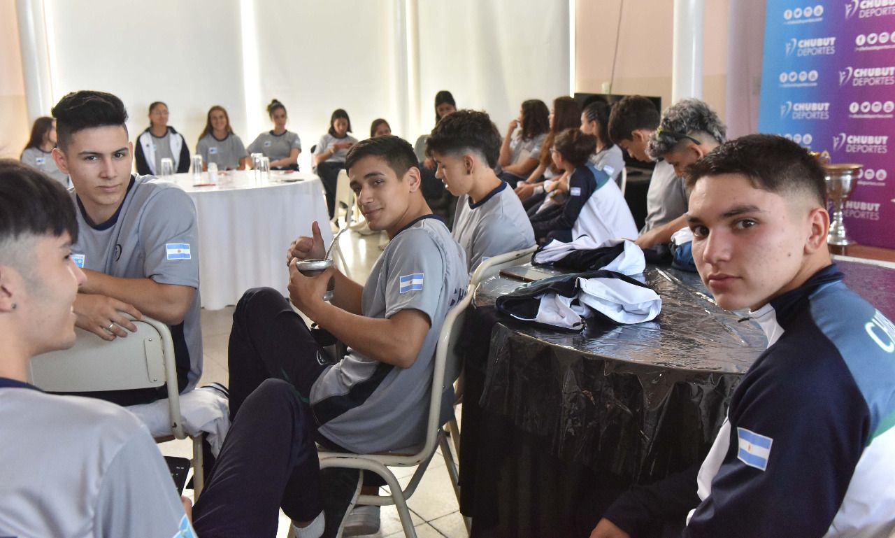 La delegación chubutense lista para partir a los Juegos Nacionales de la Araucanía