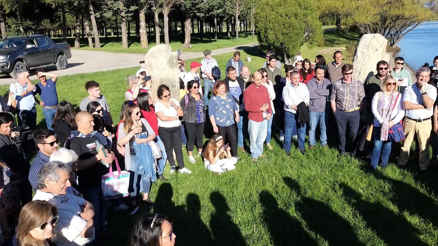 Juntos por el Cambio organizó la previa de la elección a la vera de Río Grande