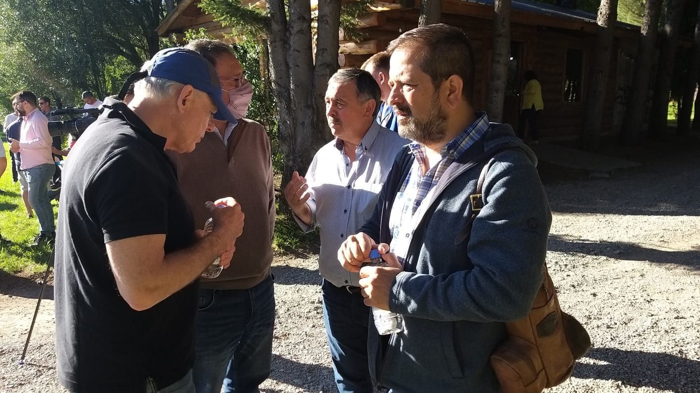Juntos por el Cambio organizó la previa de la elección a la vera de Río Grande