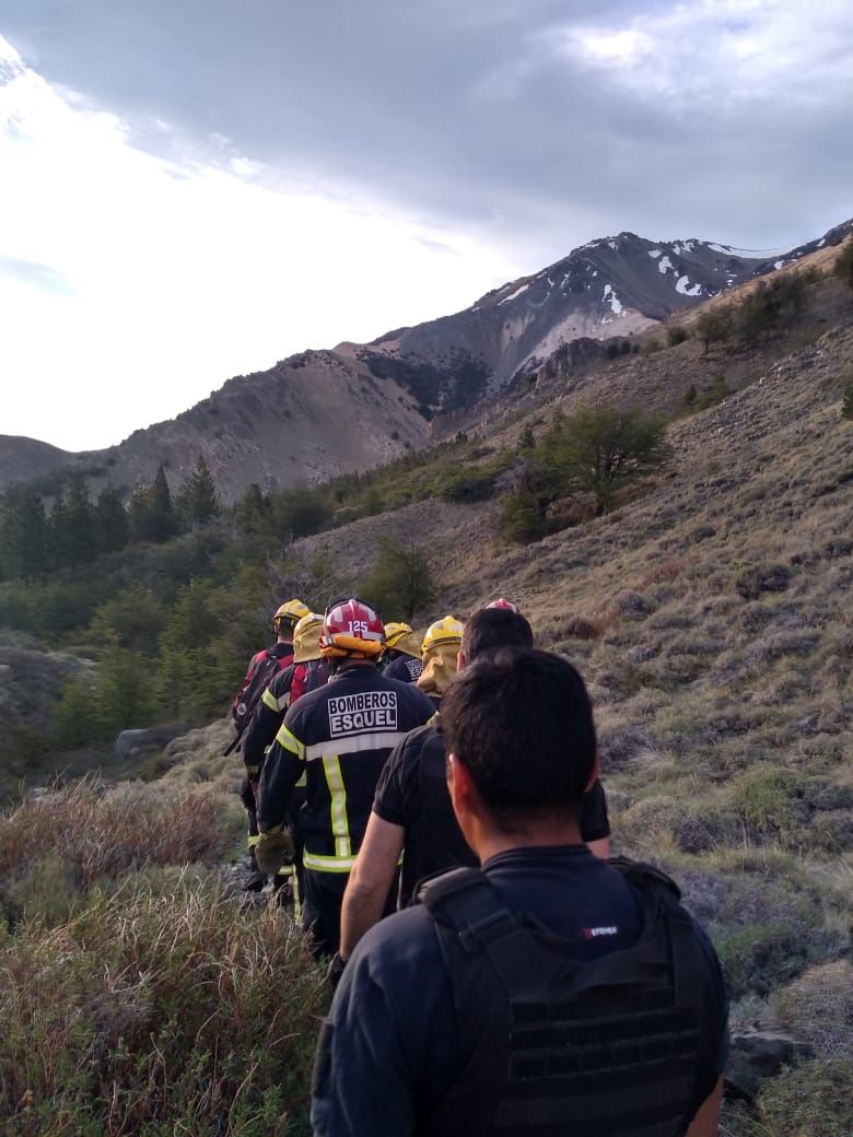 Una ciclista sufrió un grave accidente en la zona del camino a La Hoya