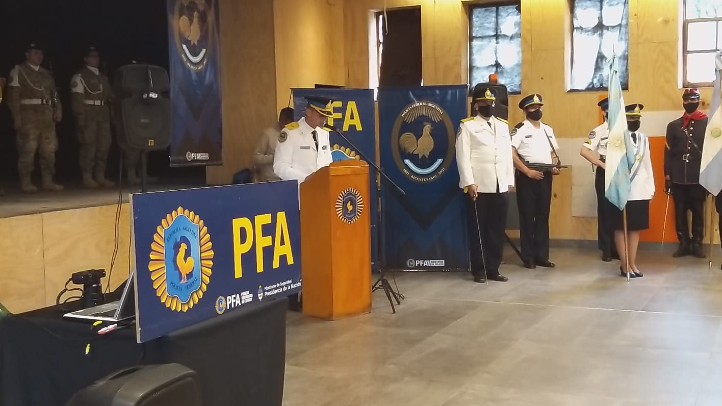 La Policía Federal Argentina festejó su bicentenario en Esquel