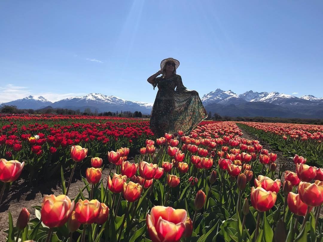 "Muy Viajera" llega a Trevelin para mostrar a sus seguidores las bellezas del lugar