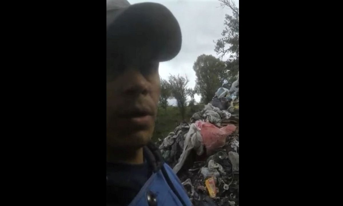 El relato de un policía que junta aluminio y cobre "para llegar a fin de mes" (Captura Facebook)