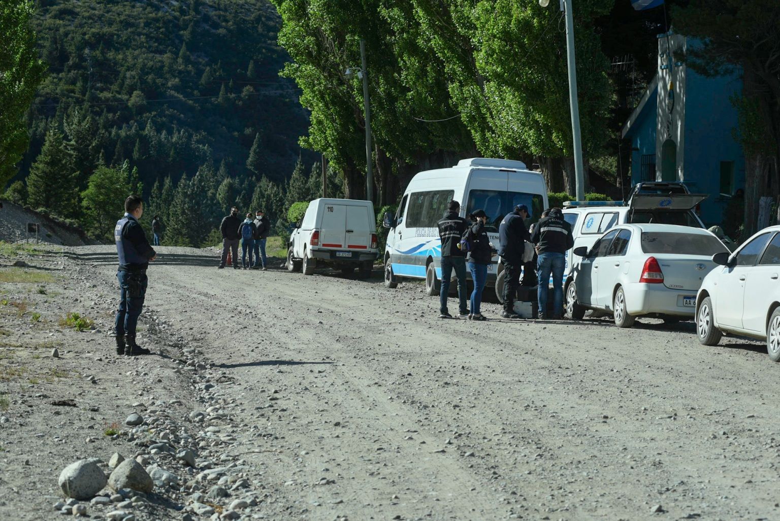 Detuvieron en Comodoro al segundo sospechoso por el homicidio de Cuesta del Ternero (Marcelo Martínez. Diario Río Negro)