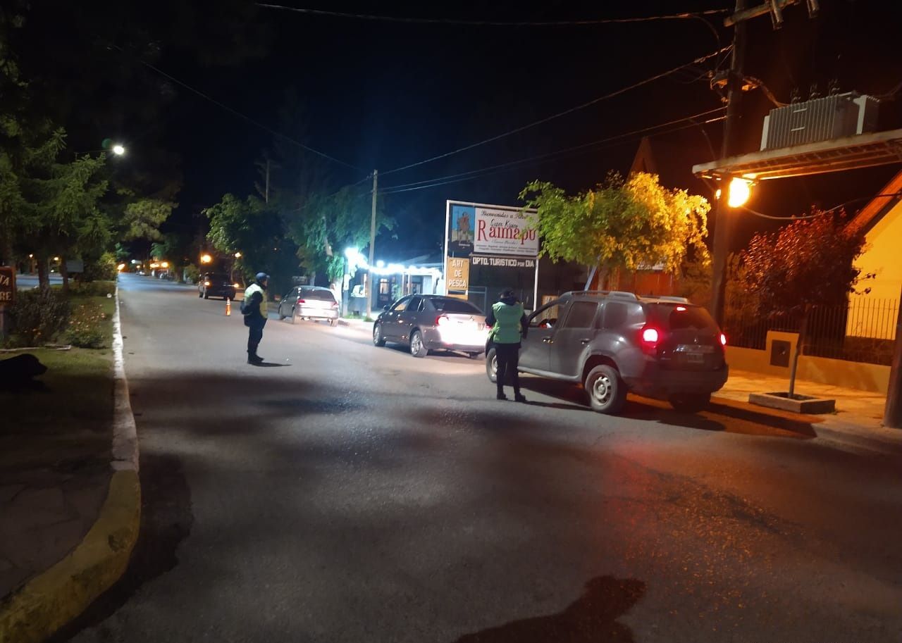 En Trevelin detectaron seis conductores con altos niveles de alcohol en sangre