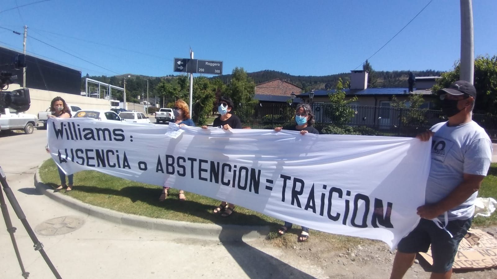 Fuerte entredicho en la casa del diputado Rafael Williams con el No a la Mina